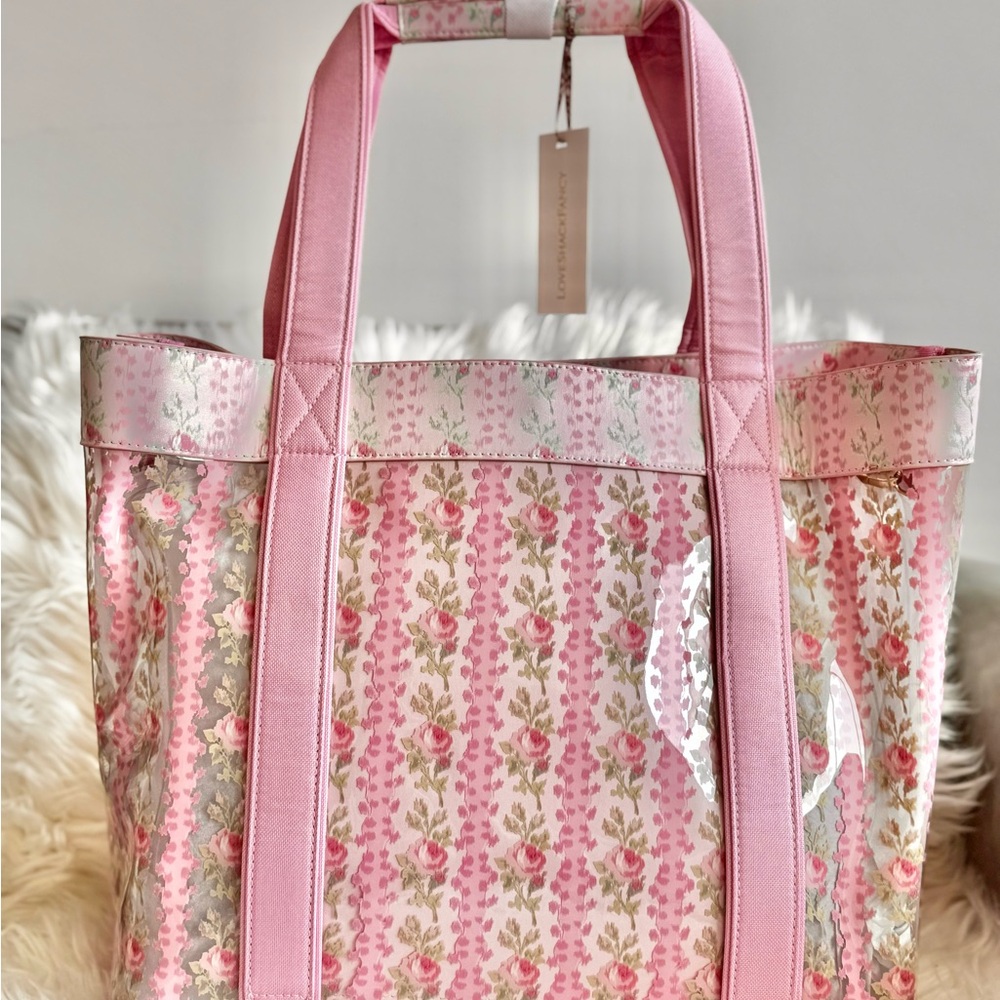 🩷🌸🌷🍡🎀LoveShackFancy Pink Floral Tote - Marjorie Tote
